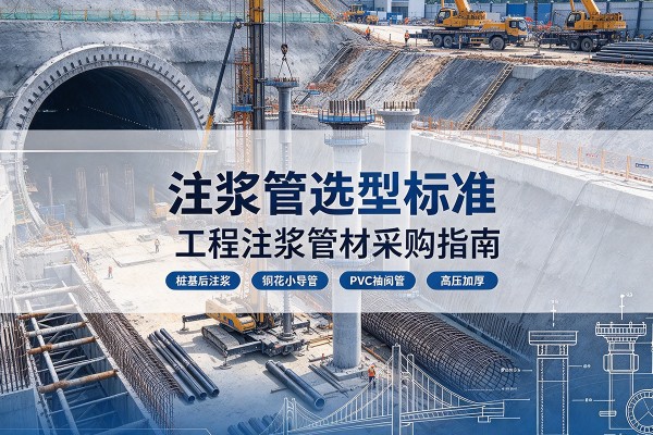 同德注浆管选型标准